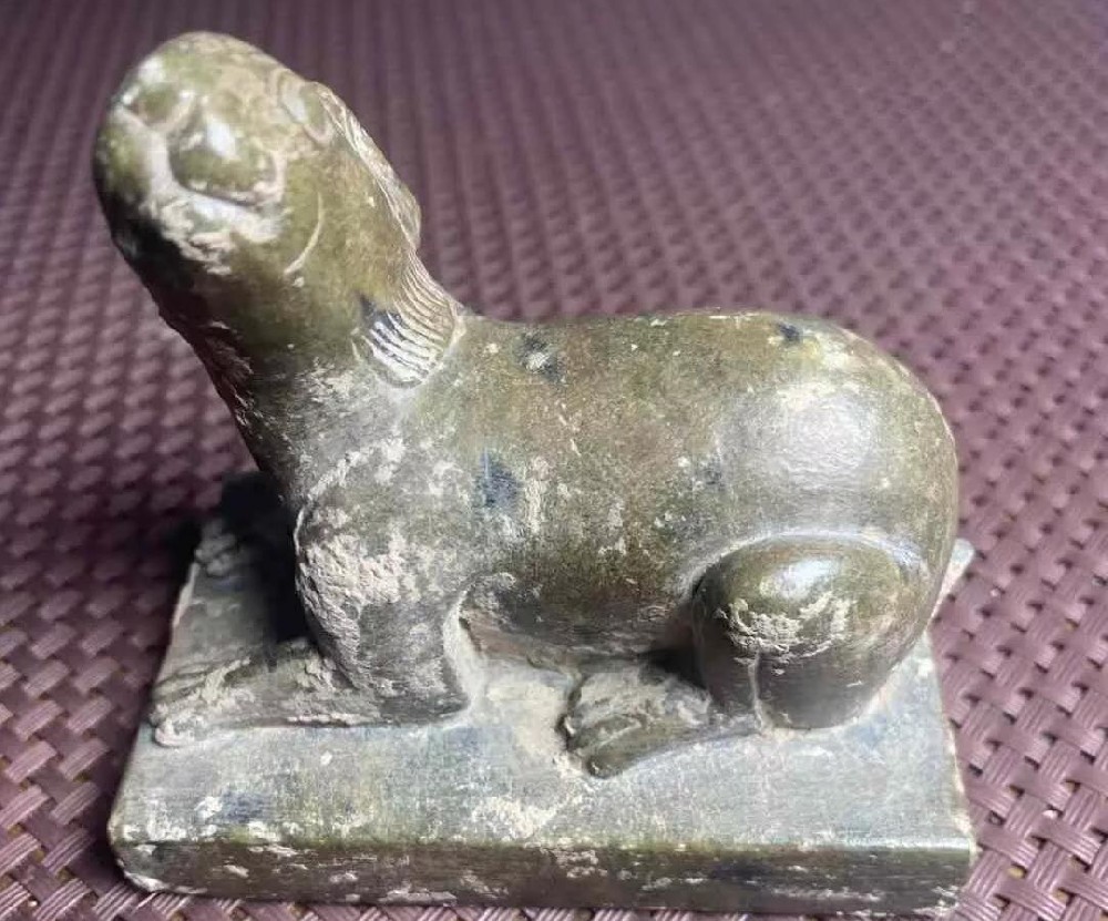 10 th C. Stone Beasts | Song Dynasty Stone Mat Pressing Tools